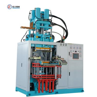 China Rubber Product Making Machine Vertical Rubber Injection Molding Machine For Making Motorcycles Parts Rubber Damper for sale