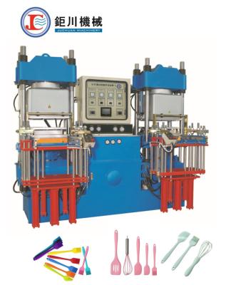 Китай 5.5*2-11KW Blue Color Vacuum Rubber Siliconepress Machine For Making Kitchen Products продается