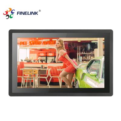 China 21.5 Inch Full HD LCD Panel Wall Mounted Multi Touch Monitor OEM for sale