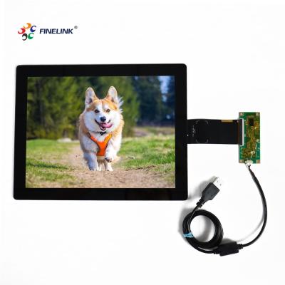 China 10.4 pulgadas I2C Interfaz USB impermeable PCAP pantalla táctil para aplicaciones personalizadas en venta