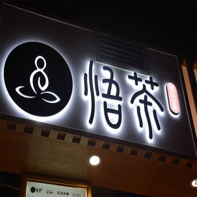 China 3D Logo Backlit Led Logo Backlit Letters for sale
