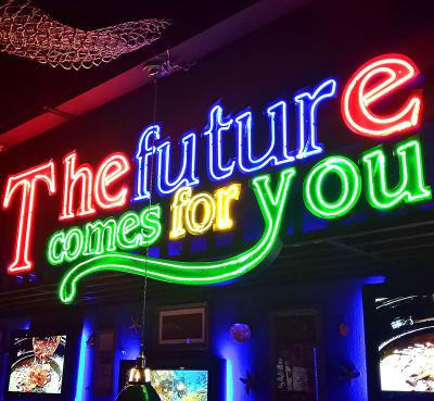 China Customized Party Decorative Led  Lighting Illuminated Letter Neon Light Signs for sale