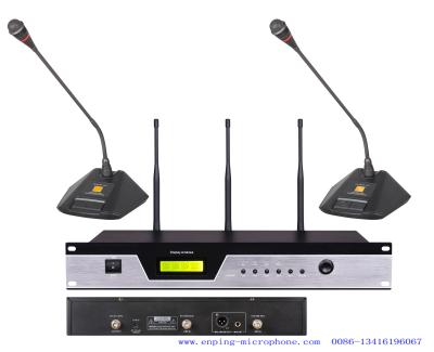 China 8199/high quality  professional 4 channels wireless conference system with  FIFO of 99 attendees for sale
