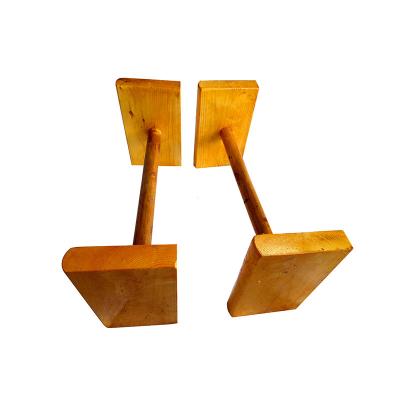 China Bodybuilding Function Manchurian Ash Wood Gymnastic Handstand Blocks with Customization for sale