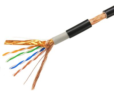 China Cca  Network Cat5E  Data Cable Utp 24awg 4 Pairs For Telephone Communication for sale