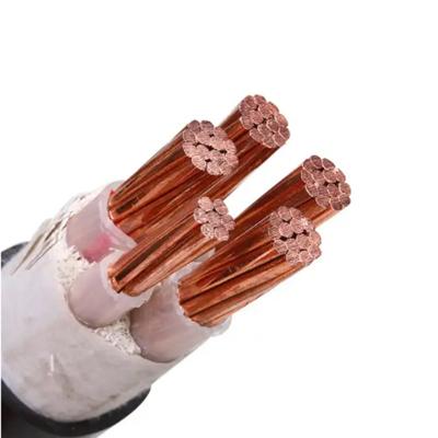 China VV Copper Core Pvc Jacket Insulated Electrical Cable For Indoors / Tunnels / Ducts for sale