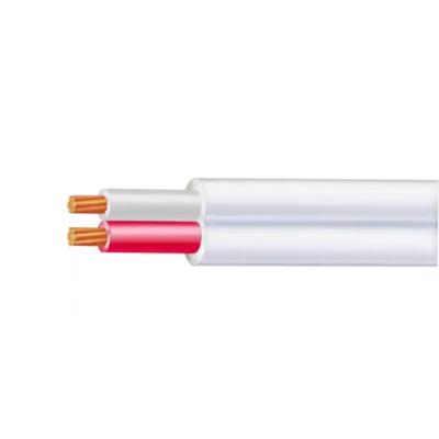 China 450/750v 2C PVC Flat Cable SAA UL BS IEC Twin Earth Pure Copper for sale