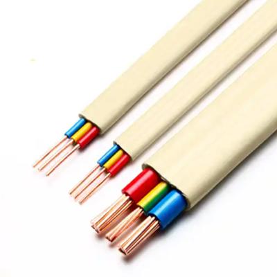 China SAA TPS Wire 3 Core Flat Core 3*1.5 2.5 4 6mm Flat Twin Earth Cable High Performance for sale