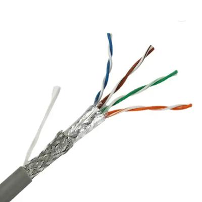 China Home Automation Bare Ethernet Cable Cat6 CCA 50ft 23AWG  flame retardancy for sale