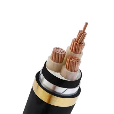 China VV22 4*25mm 4*35mm 4*50mm Armoured Power Cable With Copper Conductor for sale