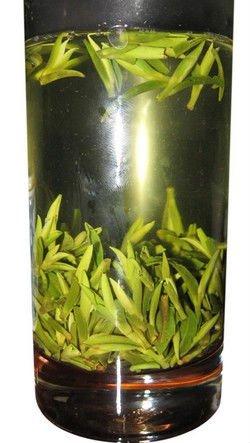 High quality early spring organic bamboo zhuyeqing green tea