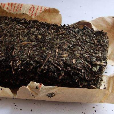 China Tijolo tradicional do chá escuro de Anhua, armazenamento seco fresco do chá chinês da perda de peso à venda