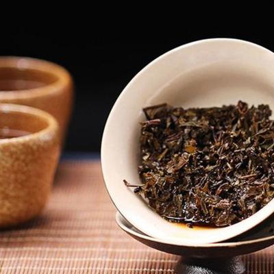 China Multi Functional Chinese Slimming Tea , Hunan Dark Tea Traditional Craft for sale