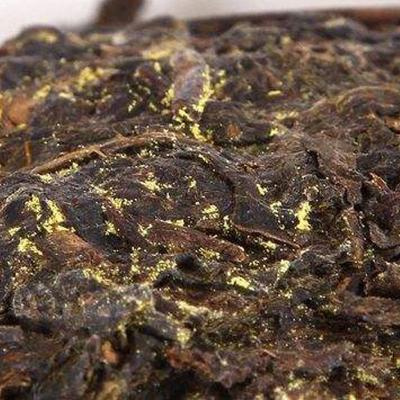 Chine Buvez tous les jours du thé compressé en brique Marques de thé en bonne santé Big Leaf Tea à vendre