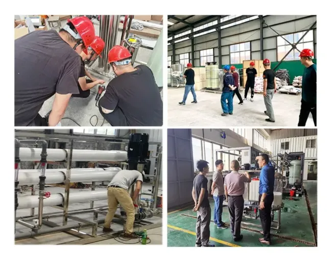 High Recovery Seawater Desalination Machine for Industrial Applications