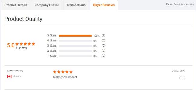 Customer feedback and reviews