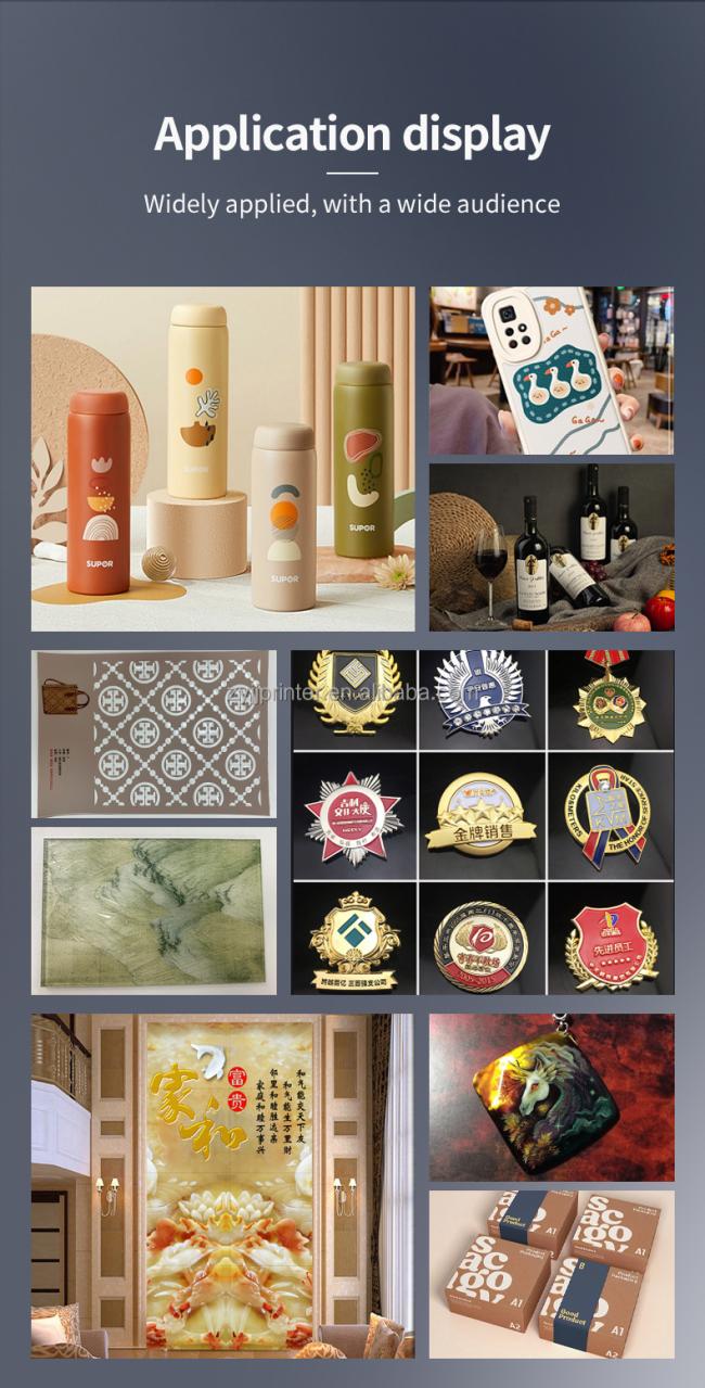 Finished product examples
