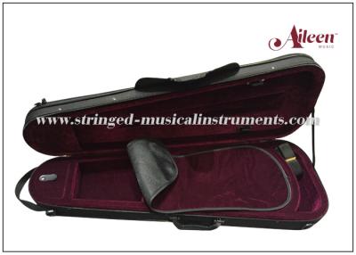 China Fibre Glass Lightweight Violin Case For Textile Edge Interior With Nice Velvet for sale