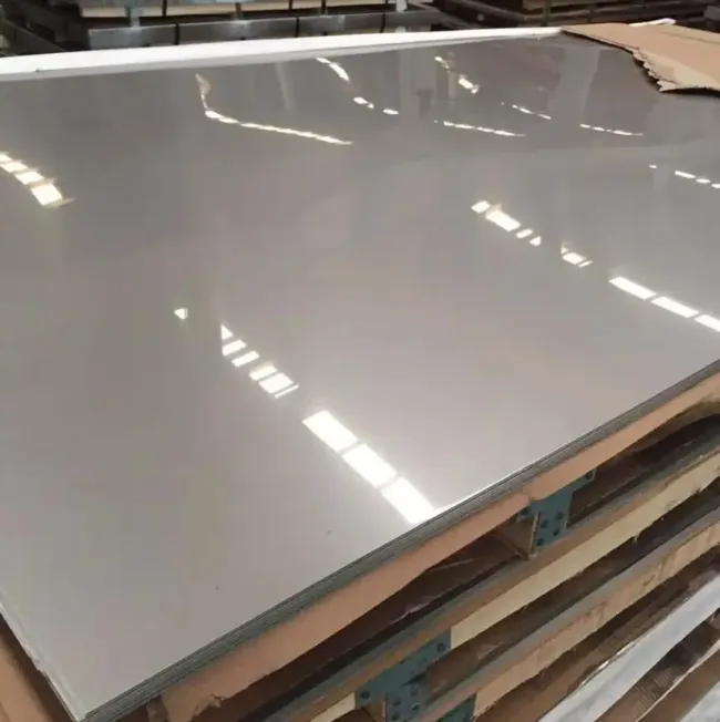 ASTM Hot SUS304 Stainless Steel Plates 2b Mirror 4K No. 4 Finishing 201 SS316L 321 PVC Coating Cold Rolled 0.2-3mm 310S 32507 3-300mm Thick En1.4162 Inox Plate