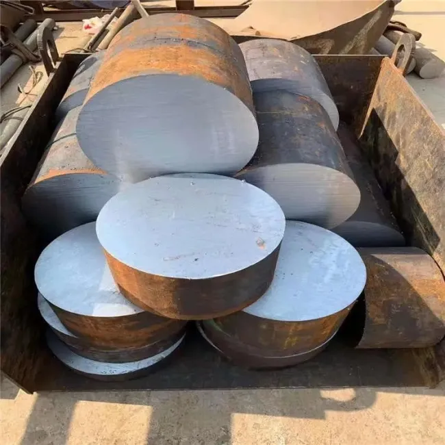 40cr Ck45 16mn Hot Rolled Carbon Steel Round Bars Forged Iron Bar