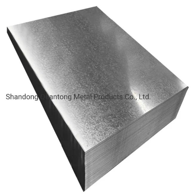 Dx54D Dx51d S350gd 80g 120g Hot Dipped Galvanized Steel Sheet Roofing Sheet