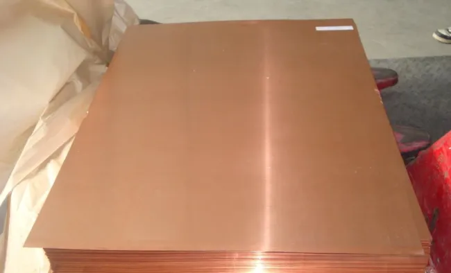 Copper Plate Price Per Kg 4X8 Sheet Copper 20 Gauge Copper Sheet
