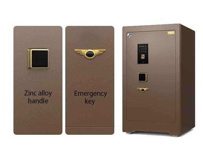 Commercial safe box exterior view