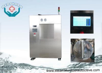 China Laboratory Autoclave Sterilizer Machine With Fine Polished Chamber And Perforated Trays for sale
