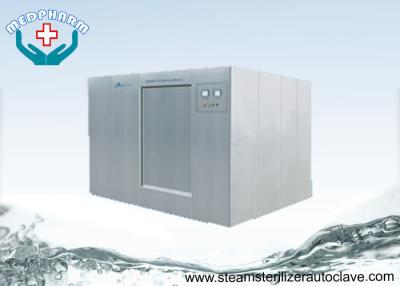 China 1200 Liter Large Steam Sterilizer With Safety Valves In Jacket and Chamber for sale