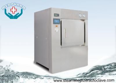 China Bulk Double Door Laboratory Steam Sterilizer Autoclave 304 Stainless Steel Chamber and Jacket for sale