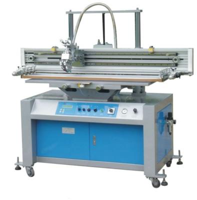 China Flat Bed Screen Printer with Vacuum Table for sale