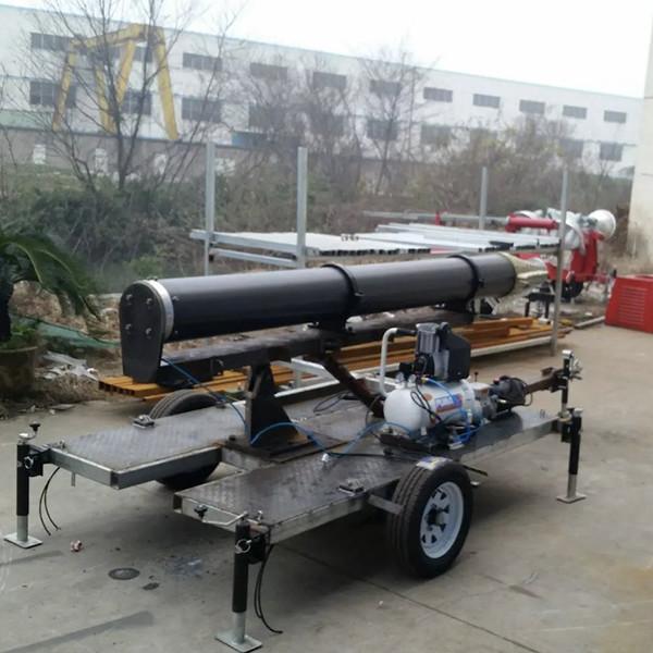 15m mast trailer mounted