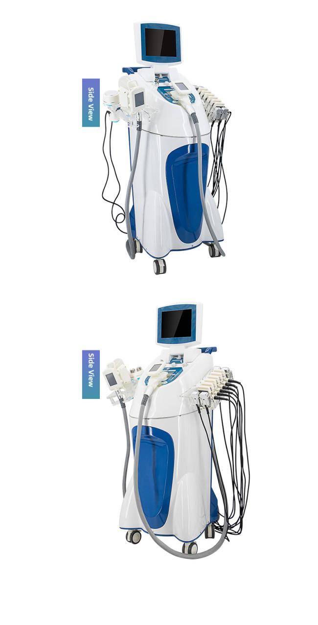 Weight Loss Beauty Equipment V9 Power Multi Function 5 In 1 Rf Massage Shape Slimming Machine Bella Shape with Cryo