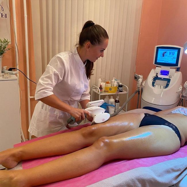 Weight Loss Beauty Equipment V9 Power Multi Function 5 In 1 Rf Massage Shape Slimming Machine Bella Shape with Cryo