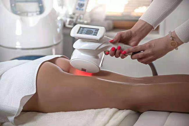 Weight Loss Beauty Equipment V9 Power Multi Function 5 In 1 Rf Massage Shape Slimming Machine Bella Shape with Cryo