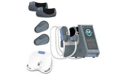 China 4 Handles Portable Emsculpt Machines For Sale Hifem Rf 2 In 1 5 Handles Ems Hiemt Pro For Abs Thighs Arms And Buttocks for sale