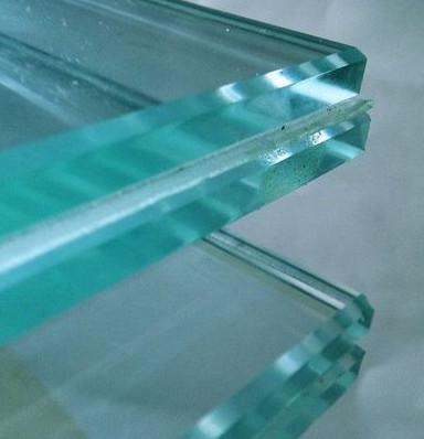 China Polished Edge Clear Laminated Tempered Glass Customized for sale