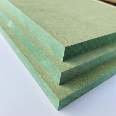 China Nontoxic Lightweight Green MDF Sheet , Sturdy MDF Medium Density Fiberboard for sale