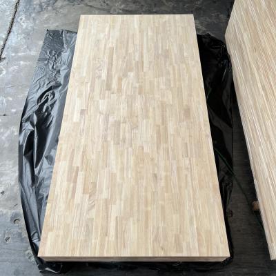 China Thickness 8-40mm Rubber Wood Finger Joint Board Lightweight Natural for sale