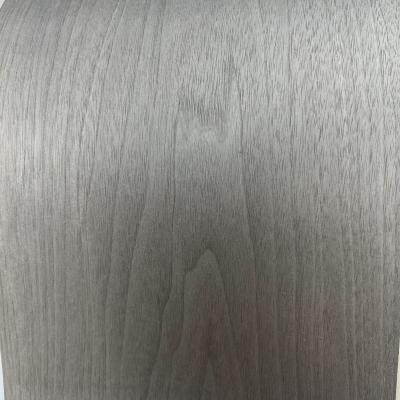 China Nontoxic Smooth Dyed Wood Veneer Foil Fire Resistant Moistureproof for sale