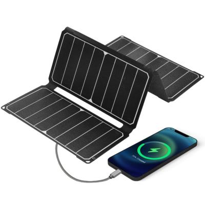 China Panel solar monocristalino de 18V 50W para teléfonos celulares de diseño portátil y versátil en venta