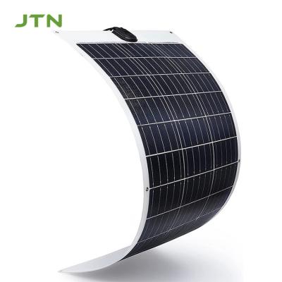 China Panel solar rígido ligero para uso marino Modulos solares semiflexibles 70W 110W 160W en venta