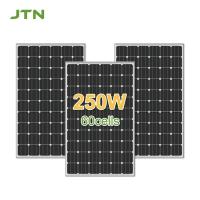 Quality Monocrystalline Solar Voltaic Cell Thin Film PV Panels 250 Watt 18V 30V 36V For for sale