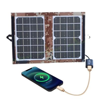 China ROSH usb Portable Solar Panel Camping Mobile Phone Charger 6W for sale