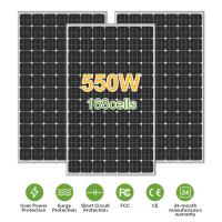 Quality 12V 550W Mono Solar Panel Monocrystalline PV Cell 1000W 11BB for sale