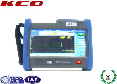 China Probador de la fibra del reflectómetro de ámbito de tiempo óptico OTDR, equipo de prueba de la fibra óptica OTDR en venta