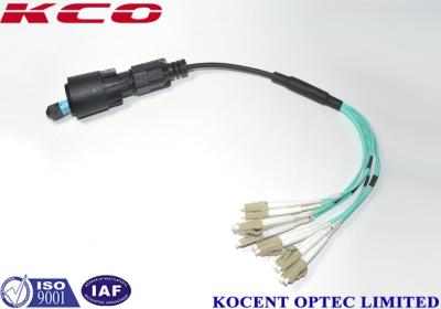 China Resistente ULTRAVIOLETA del color del negro del cordón de remiendo de la fibra óptica de FTTA Ericsson RRU LSZH PE en venta