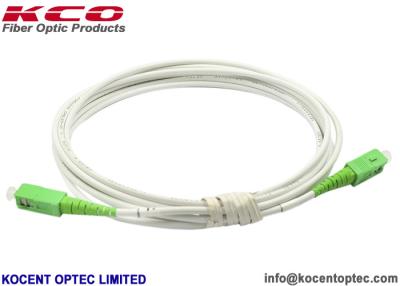 China Do SC APC da fibra ótica do remendo da ligação em ponte 3.5mm do PE da bainha cabo do remendo curvatura/G657B3 ultra à venda