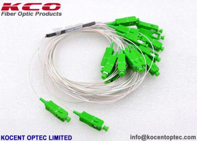 China FTTH 2x16 Fiber Optic Cable Splitter 2*16 Low PDL With SC/APC LC/APC Connector for sale