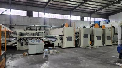 China Automotive Interior 100gsm Nonwovens Needle Punching Production Line for sale